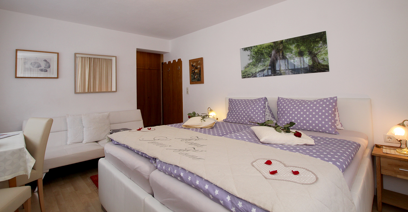 Doppelzimmer in der Pension Gerhard